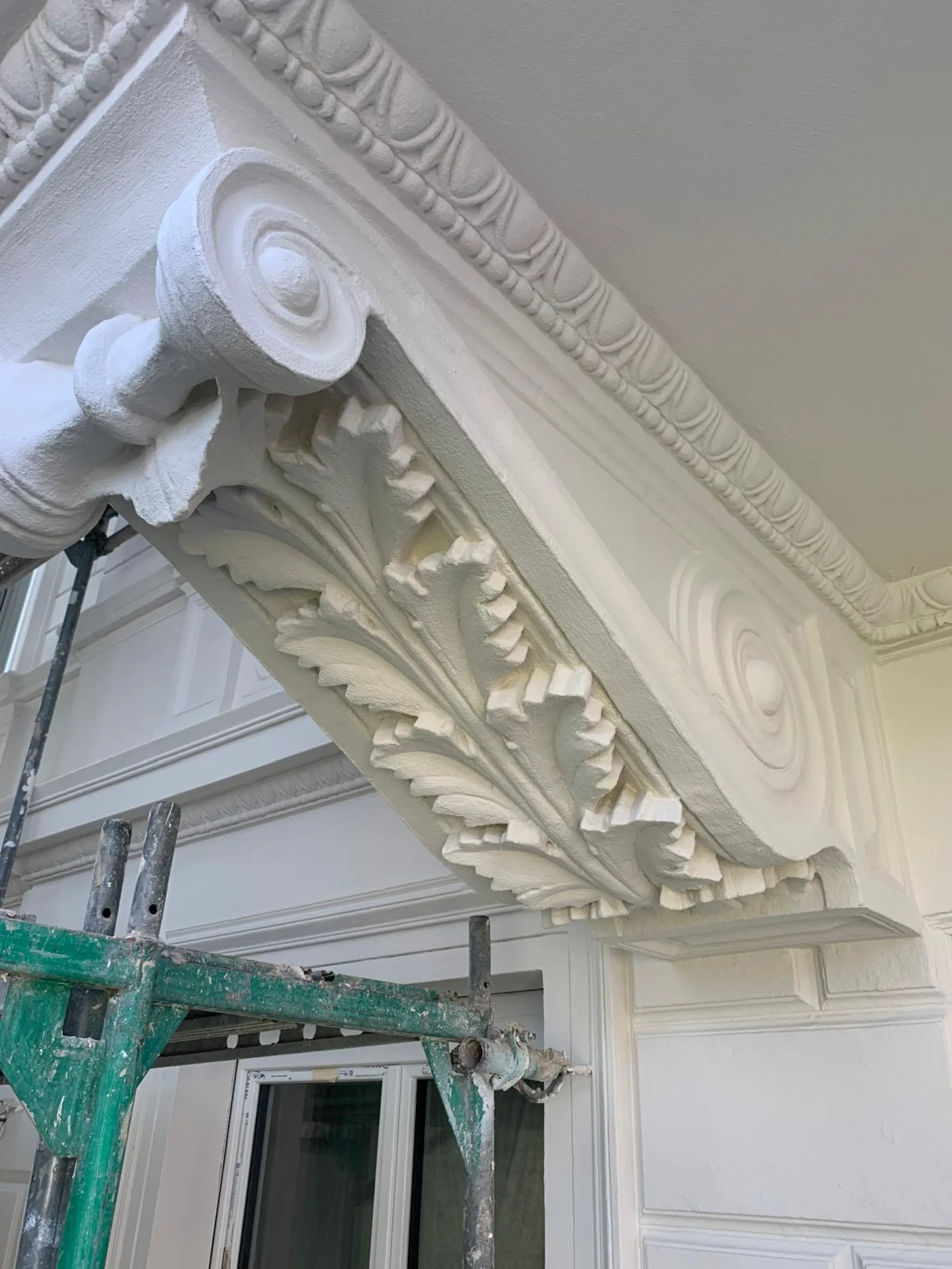 Restaurierung Stuckelement Wuppertal Klausen durch Stuckateurmeister Alexander Leubner